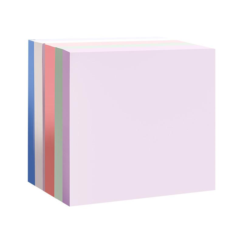 400pcs Morandi Color Self-adhesive Sticky Notes, Ins Style Memo Pads for Office Reminder