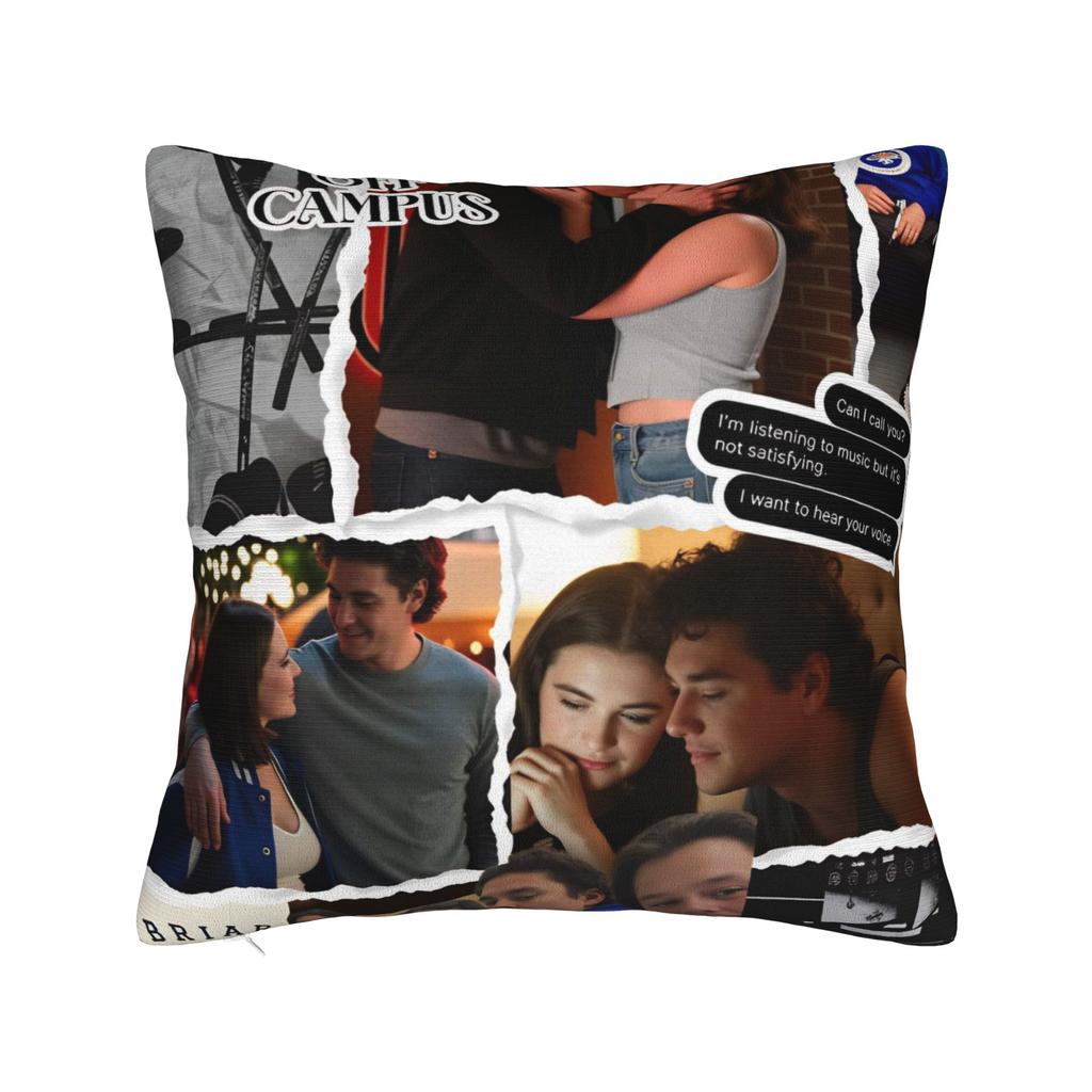 Briar U Hawks Briar University Hockey club Off Campus Pillow Cover Funny Pillow Case For Couch Sofa Bedroom Graphic Pillowcases