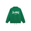 Logo Coach Jacket 'Green White' Men's AJDT499-2