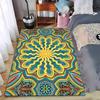 Colorful Mandala Pattern Carpet with Intricate Floral Design for Home Decor Suitable for Use As an Anti-slip for Living Room Bedroom Sofas