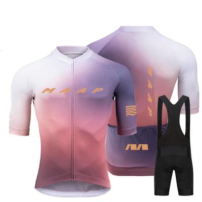 Conjunto de Traje de Ciclismo Competitivo de Manga Corta Ajustado Transpirable Sudoración Traje de Ciclismo para Bicicleta de Carretera 2026 Verano Conjunto de Traje de Ciclismo Transpirable