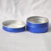 50 Pcs Blue Color 50ml Aluminum Jar 50g Aluminum Tin Container 50ml Cosmetic Jar 50g Cream Jar