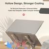 Adjustable Stand, Foldable Portable Laptop Riser Desk, Ergonomic Notebook Holder for MacBook & All Laptops