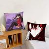 1Pc Tohsaka Rin Japanese Adventure Game Fate Pillow Case Square Pillow Bedroom Sofa Leisurecar Living Room Home Decoration 40X40