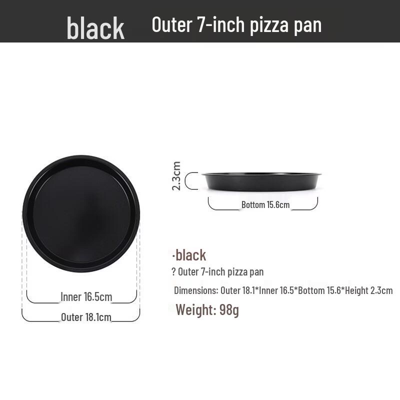 MDNG Air Fryer Cake Mold & Pizza Pan Set