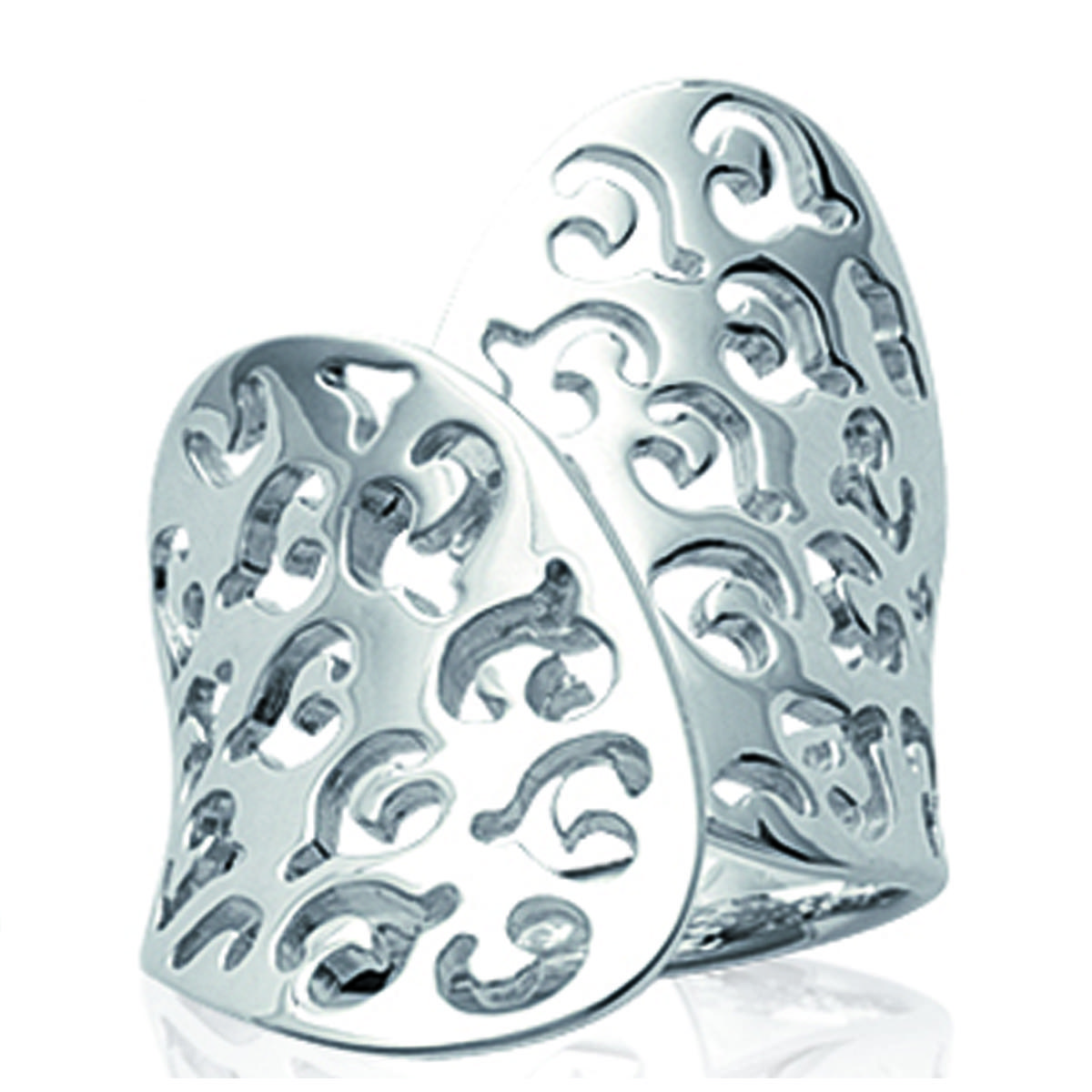 

Bague Argent Chorégraphie argenté (rhodié) - 30 mm
