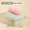 Braces Storage Box Holder Denture Box Invisible Braces Cleaning Box Portable Sealed Soaking Teeth Cleaning Box