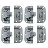 4Pcs Security Lock Butterfly Twist Lock Buckle Spring Loaded Air Box Lock Flight Case Lock  Cabinet