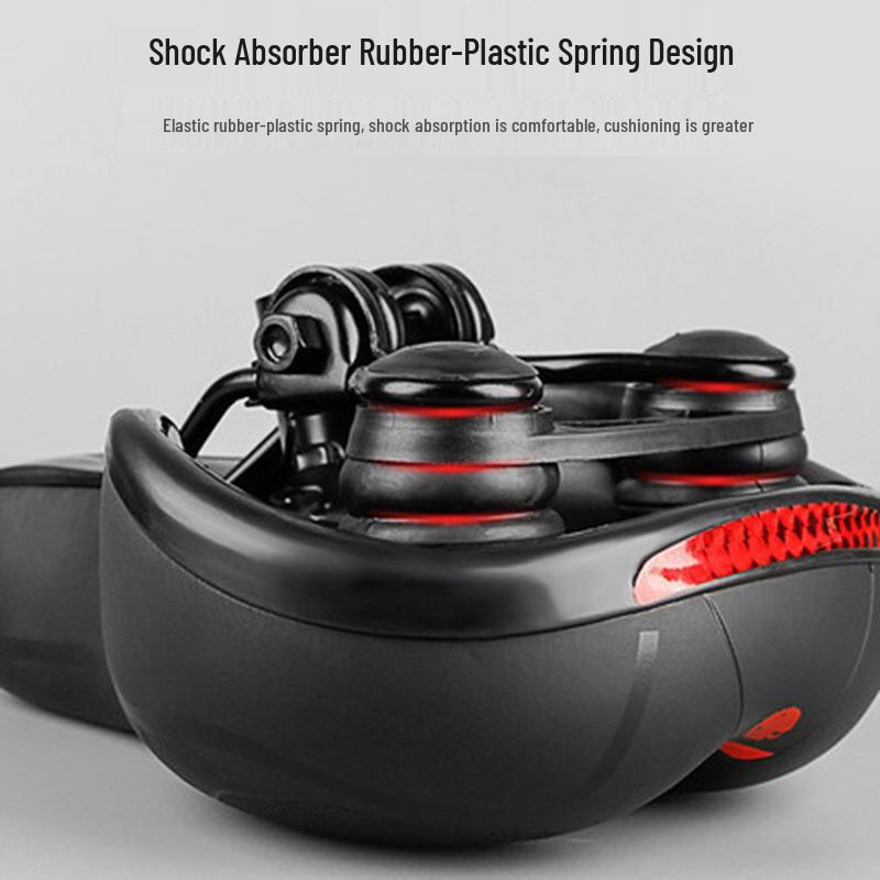 Universal Mountain Bike Seat - Comfortable, Thickened Silicone Cushion with Reflective Film