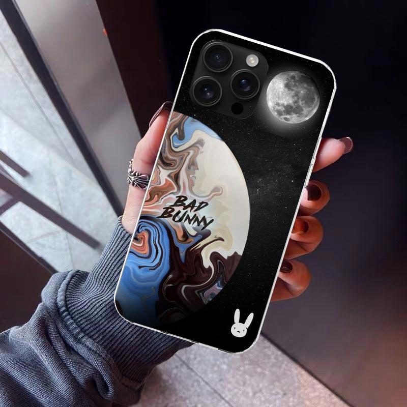 

Bad Bunny X100pre Phone Case For iPhone 17 Air 16 15 Pro Max 14 Plus 13 Mini 12 11 Cover 7 8 SE Silicone Shell Print Fundas 17 A iPhone 15