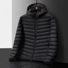 Men's Lightweight Down Cotton Jacket: 2023 New Style for Middle-Aged & Young, Large Size, Perfect for Autumn & Winter