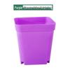 7cm Thickened Small Square Candy Color Flower Pot for Succulents