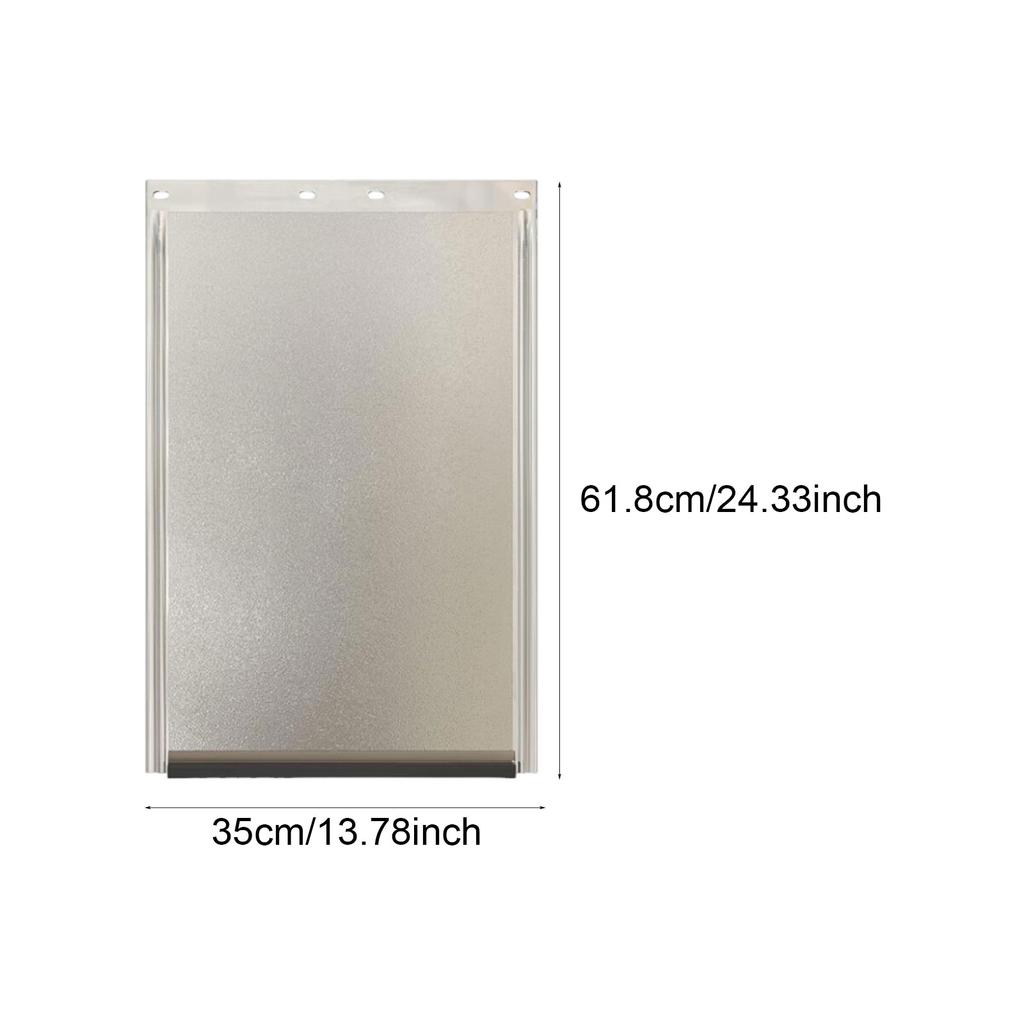 Dog Door Replacement Flap Portable Puppy Cats Kitten Door Flap Strong Bearing TPU Pet Folding Door Pet Supplies