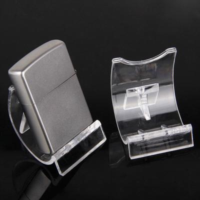 Wholesale  Acrylic Clear View Lighter Display Stand Holder Display Rack