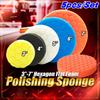 5 Stück Auto Polierpad Set 3/4/5/6/7 Zoll Selbstklebende Polierscheibe Auto Wachsen Schwammpads Autopflege Reinigungswerkzeug 2025