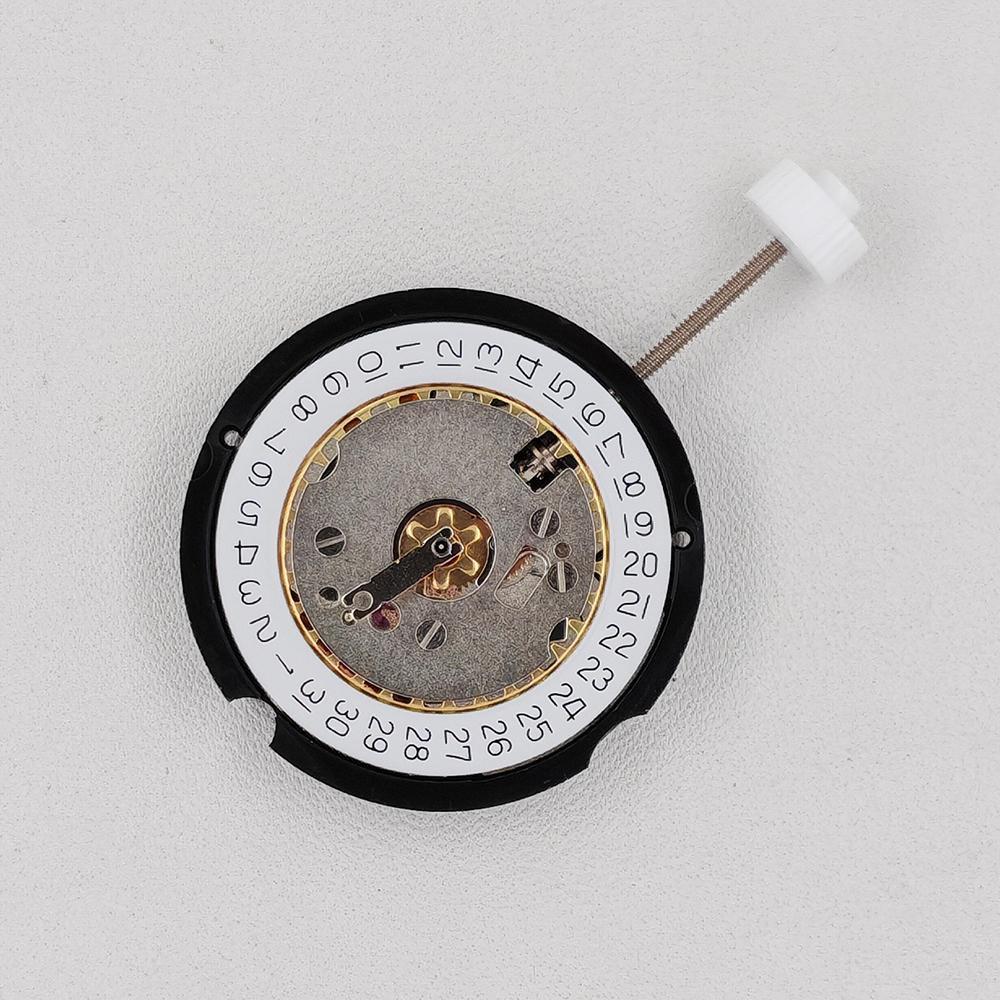 Genuine Ronda 585-3 Quartz Movement 100% Brand New Import Mechanism 585 Series Movement with Battery 3H White Date 585-3H