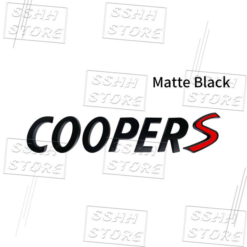 Car-Styling COOPER SD Emblem Car Trunk Body Stickers For Cooper S JCW R55 R56 R57 R58 F54 F55 F56 F57 F60 Countryman