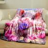 Cute and Dreamy Little Pig Print Blanket Flannel Soft Comfort Home Travel Blanket Kids Warm Blanket Picnic RV Luxury Gifts