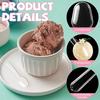 100/500 Pcs Mini Ice Cream Spoon Disposable Dessert Scoop Western Wedding Party Tableware Kitchen Accessories Tool