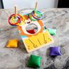 Kids' Beanbag and Ring Toss 2-in-1 Educational Game