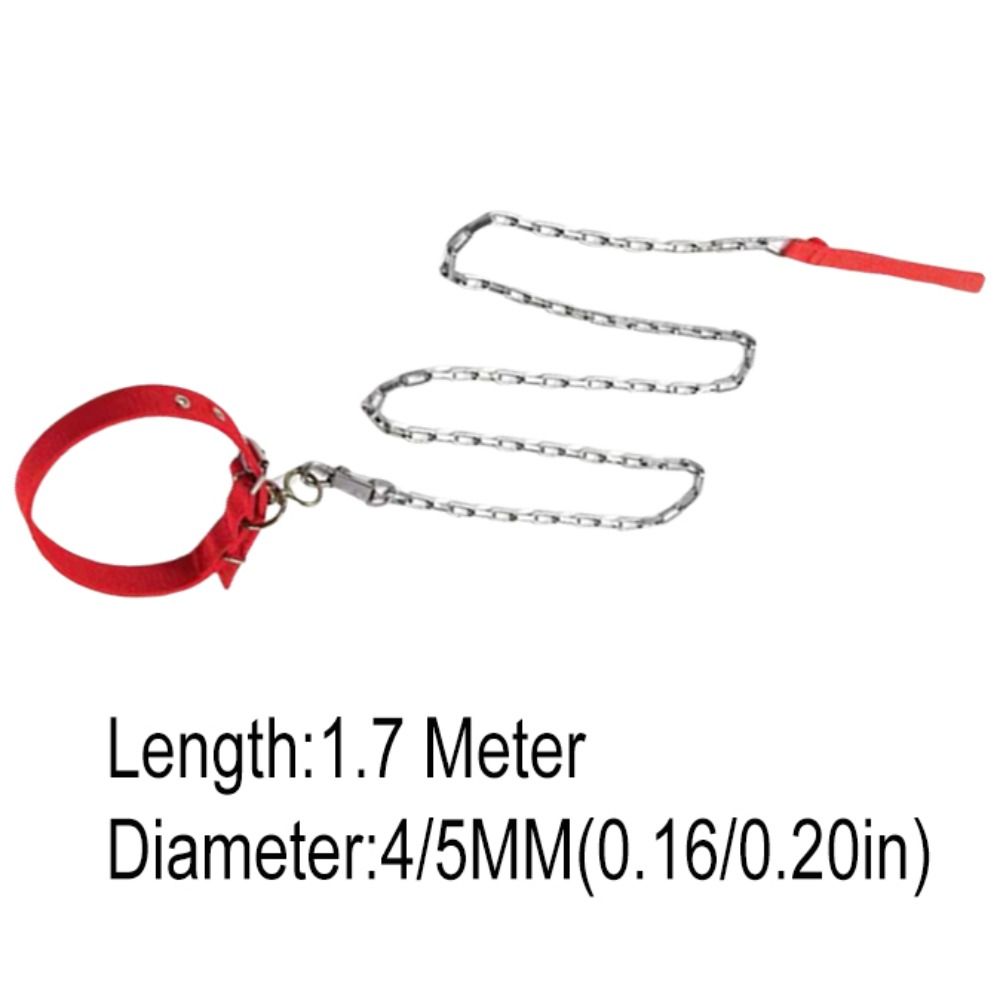 Bite Resistant Pet Dog Leash Anti-wear Dog Traction Rope Dog Harnesses Iron Dog Chain  Outdoor