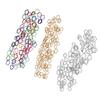100pcs Colorful Star Love Shape Braids  Clips Cute Metal Braid Hair  Accessories for Party D