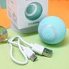 Rechargeable Automatic Rolling Dodge Interactive Ball Intelligent Cat Dog Training Self-moving Pet Mute Toys Indoor Playing