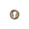 Round Bottom Plate for Insert, Patina Sheaves