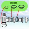 2pcs Pool Pump Replacement Parts 25076RP Plunger Valves Seals Fittings Washer and Ring Strainer Gaskets O-Ring Rubber