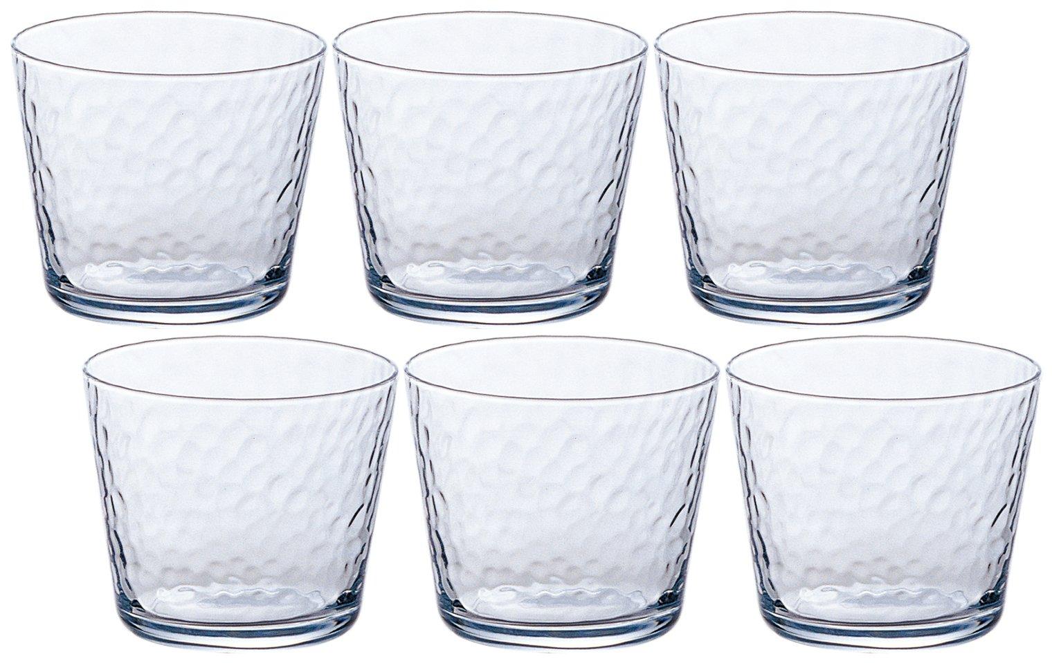

ADERIA Glass Clear Curacao Free Cup 220 мл Набор из 6 шт. Сделано в Японии B-6415