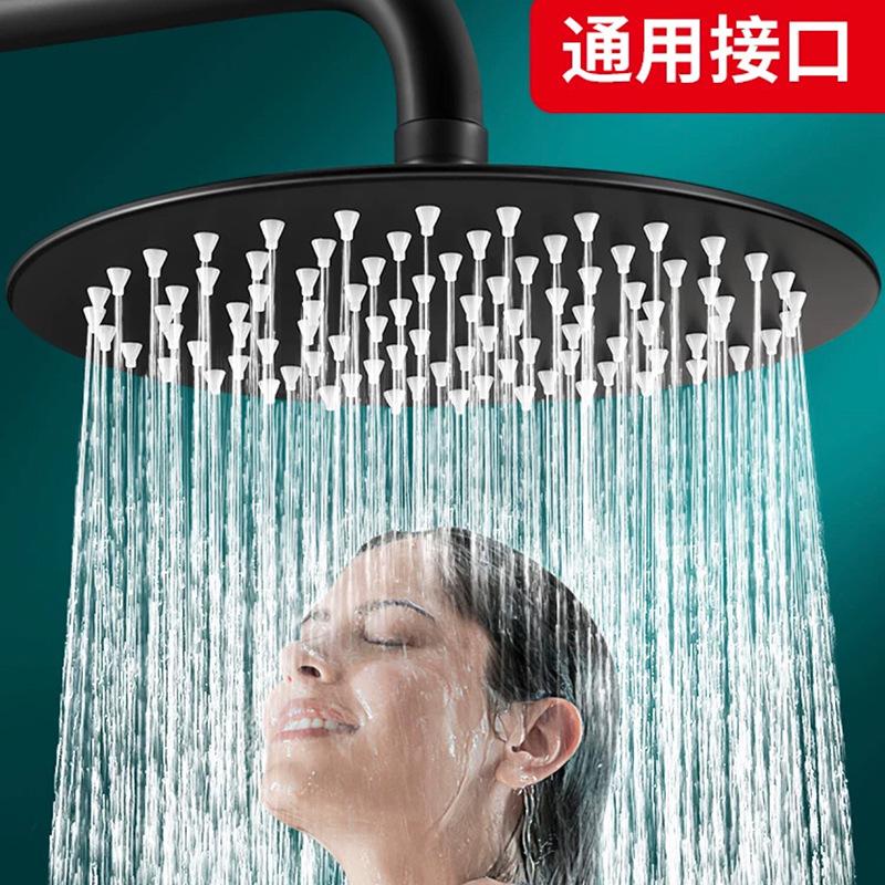 Vysokotlaká dešťová nerezová sprchová hlavice s vysokým průtokem 8" 10" 12" čtvercová konstrukce pro zvýšení tlaku lázeňská koupelnová sprchová hlavice