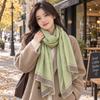 Breathable Wrap Shawl Elegant Soft Silky Scarf Lightweight Imitation Silk Scarf Daily Outfit