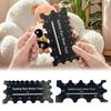 2Pcs Plastic Safety Eyes Sizer Tool, 4~32Mm Diameter Measuring Ruler, Crochet Tool For Diy Craft, Plush Bear Eye Installation, D