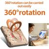 Magic Ring Rotation Holder Shockproof EVA Tablet Case For Samsung Galaxy Tab A11+ / A9+, With Adjustable Removable Shoulder Strap Protective Cover