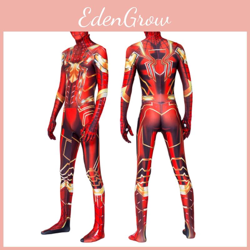 Of Steel Version Spiderman Cosplay Onepiece Bodysuit Costume Cosplay