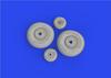 Eduard 1/32 Scale LookPlus Macchi MC.202 Folgore Instrument Panel and Parts Set (for Italeri) Plastic Model Kit Parts EDU634045