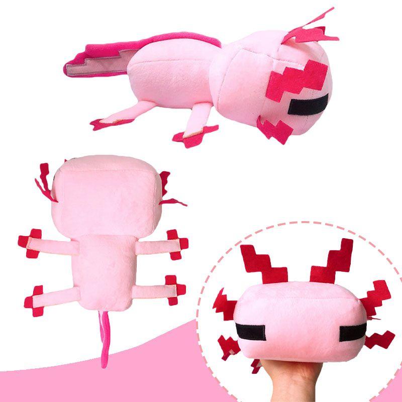 Cute Axolotl New Animal Salamander Plush Doll Hexagonal Dinosaur Doll Doll Gift