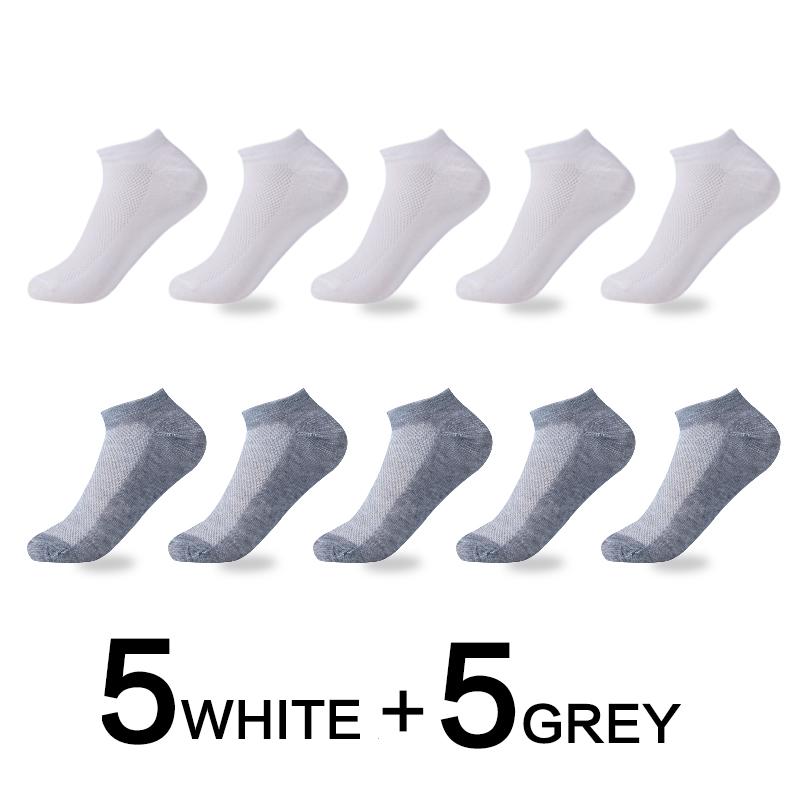 5/10Pairs Women Socks Breathable Sports Socks Solid Color Boat Socks Comfortable Soft Cotton Unisex Ankle Socks