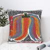 Yayoi Kusama Abstract Face Pillow Cover Japanese Artist Soft Cushion Cover Retro Trendy Pillow Case For Wedding Party Home Decor