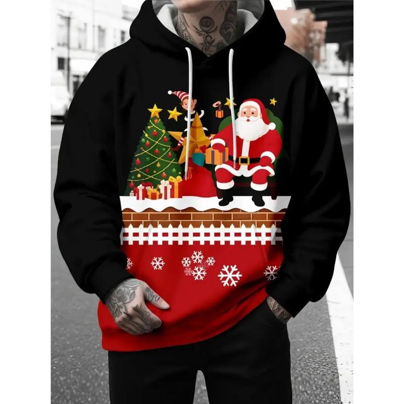 Christmas Graphic Hoodies For Man And Women 3d Print Autumn Fashion Sweatshirts Y2k Children's Hoodies Woman Streetwear Clothing
