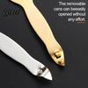 Colorful Bottle Opener And Can Opener Durable Stainless Steel Design Double-Head Pry Cap Manual Punch Multi-Functional Portable Kitchen Bar Tool