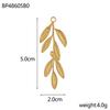 CARLIDANA Stainless Steel Waterproof Heart Love Leaf Rabbit Letter Charms Pendant Gold Plated Heart Pendant Charms For Making J