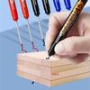 Marker cu vârf lung 45mm Marker cu vârf lung Rezistent la apă Acoperire profundă Marker pentru marcare tâmplărie Pentru lemn Sticlă Metal Plastic