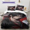 Cartoon Pattern Bedding Quilt Set Quilt Cover Pillowcase Home Decoration Birthday Gift (1 * Duvet Cover + 2 * Pillowcase, Without Core)