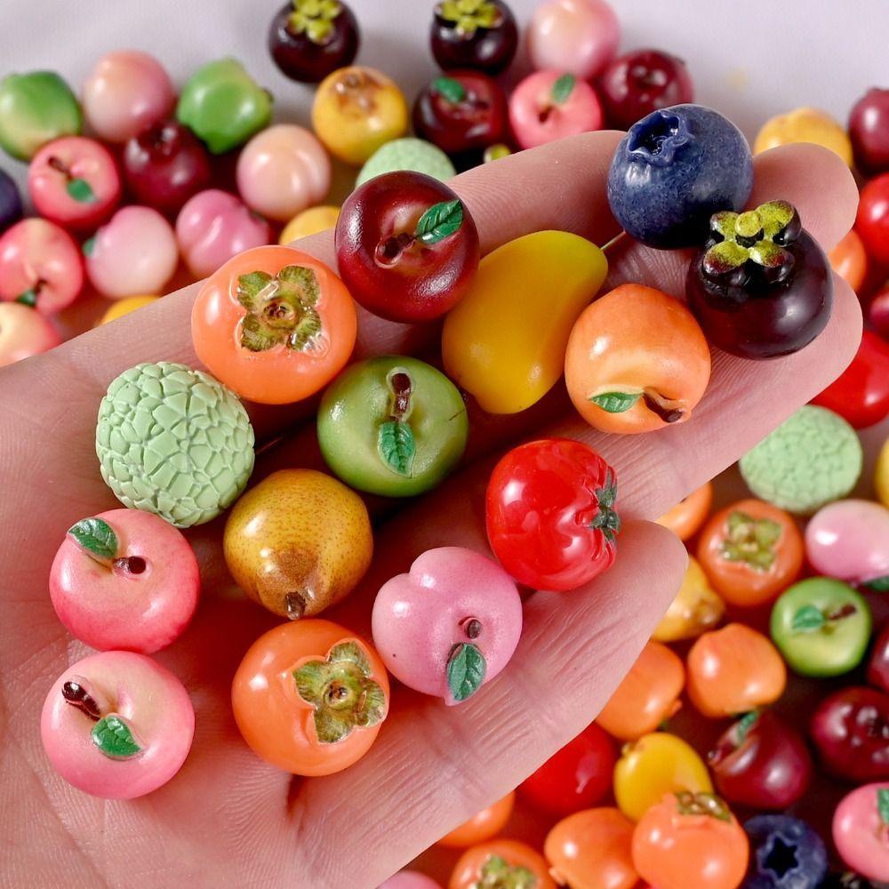 Stackable Fruits Bracelet Accessories Not Hole Fruit Beaded accessories for Not Hole Beach