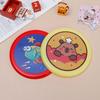 Kids Cartoon Flying Disc Toy Kindergarten Flying Disc Parent-child Games Hand Thrown Boomerang Baby Outdoor Toy For Boy Girls
