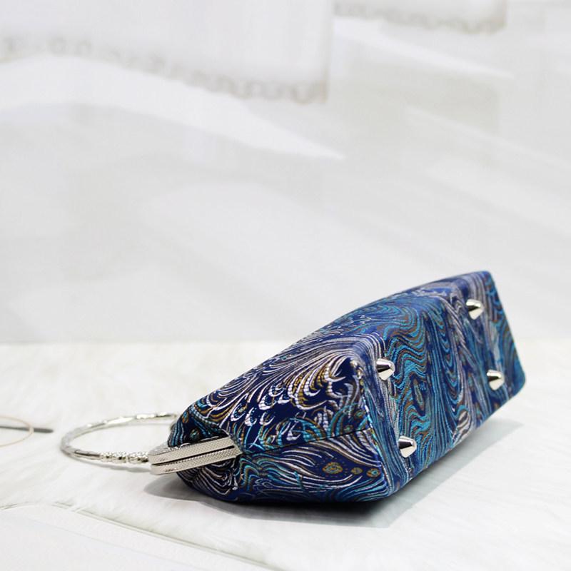 Short Style Handbag Material Kit - Handmade, Multiple Styles, Square Clasp Bag, Includes 20 Needles