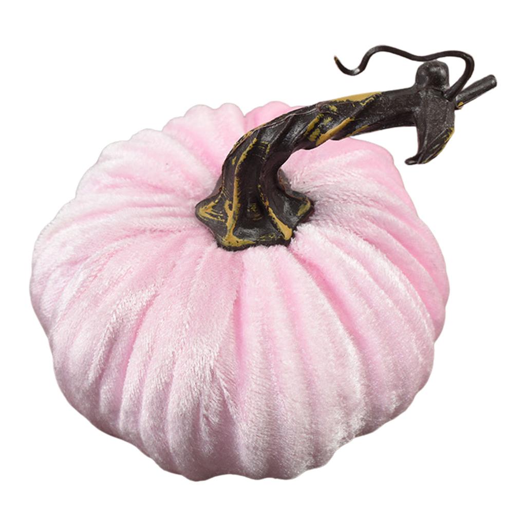 Fall Harvest Decor Prop Artificial Pumpkins Ornaments Halloween Decor Burlap Pumpkin Thanksgiving Party Home Decorations