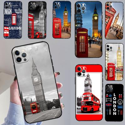 Étui de téléphone London Bus England Big Ben Pour Samsung Galaxy S25 Ultra S20 S21 S22 S23 S24 S9 S10 Plus S25 FE Coque