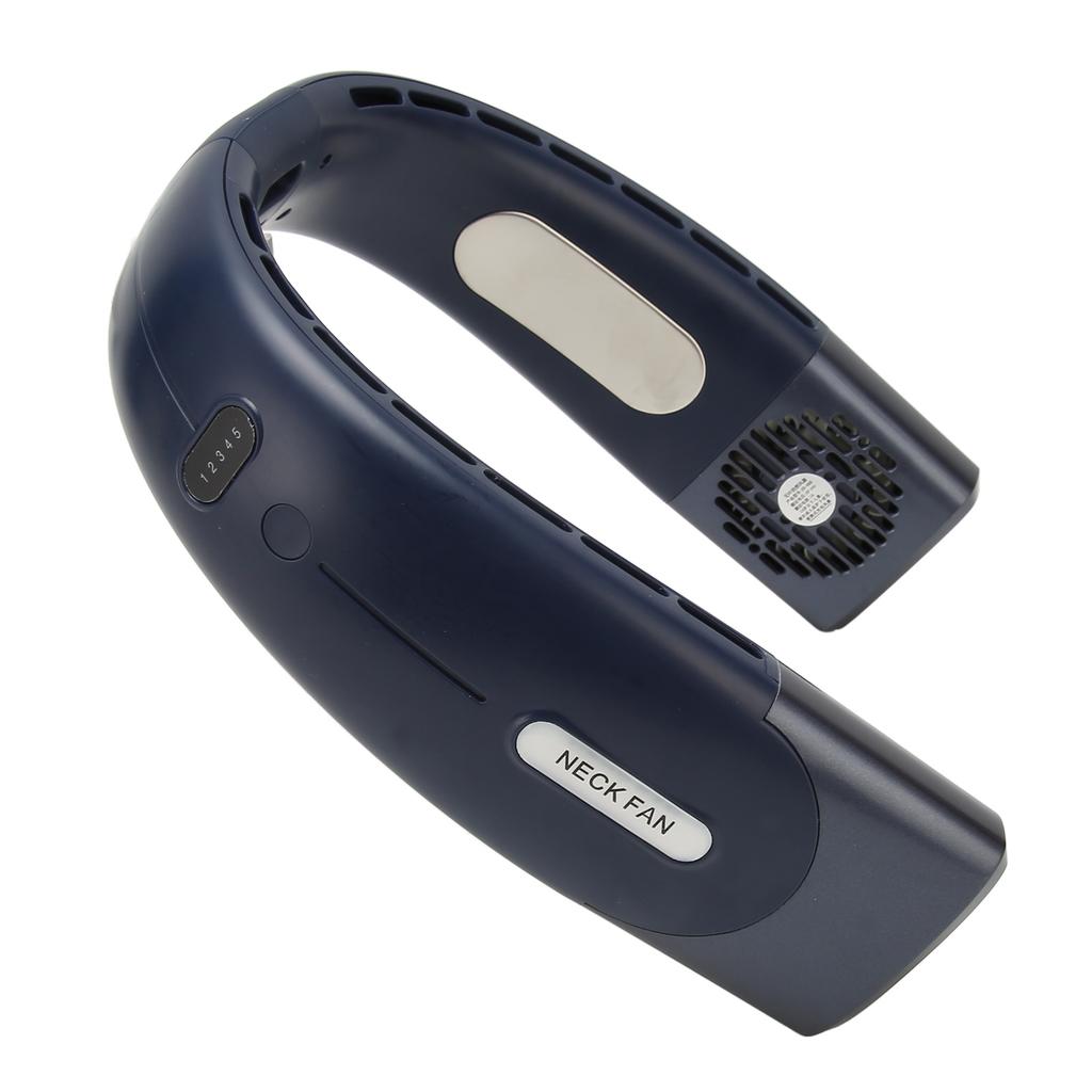Neck Fan Portable USB Rechargble Strong Wind Wrable Hands Bladeless Cooler for Travel Outdoor